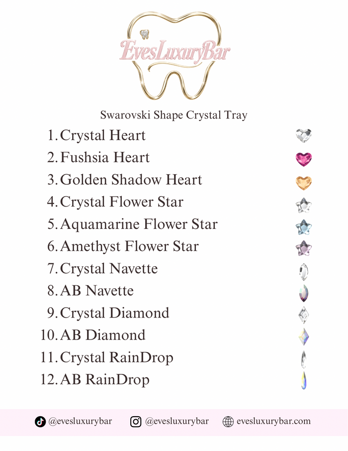 SWAROVSKI SHAPE CRYSTAL TRAY