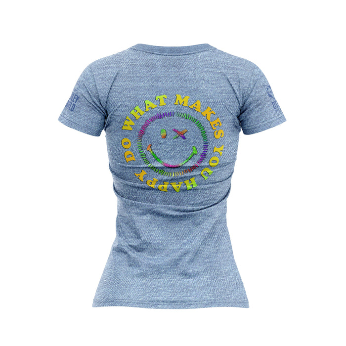 T-shirt Femme manches courtes - SmileyWorld Happy (Outlet)