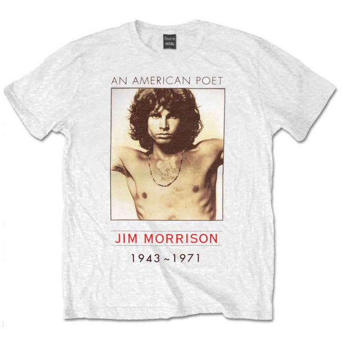 THE DOORS - AMERICAN POET - T-Shirt White