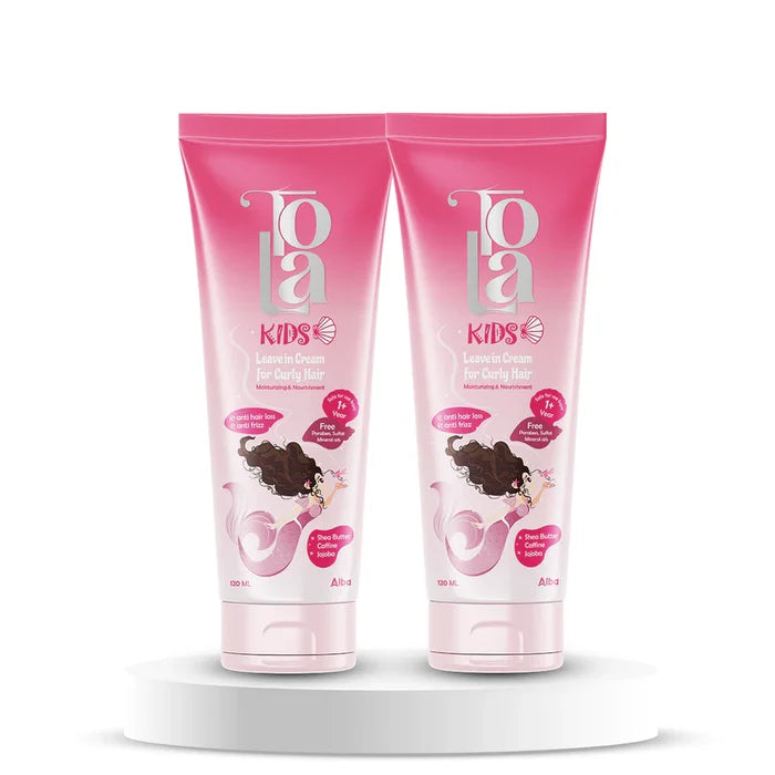 Tola Baby Leave-In Curly Hair - 120 ml (1+1) Offer