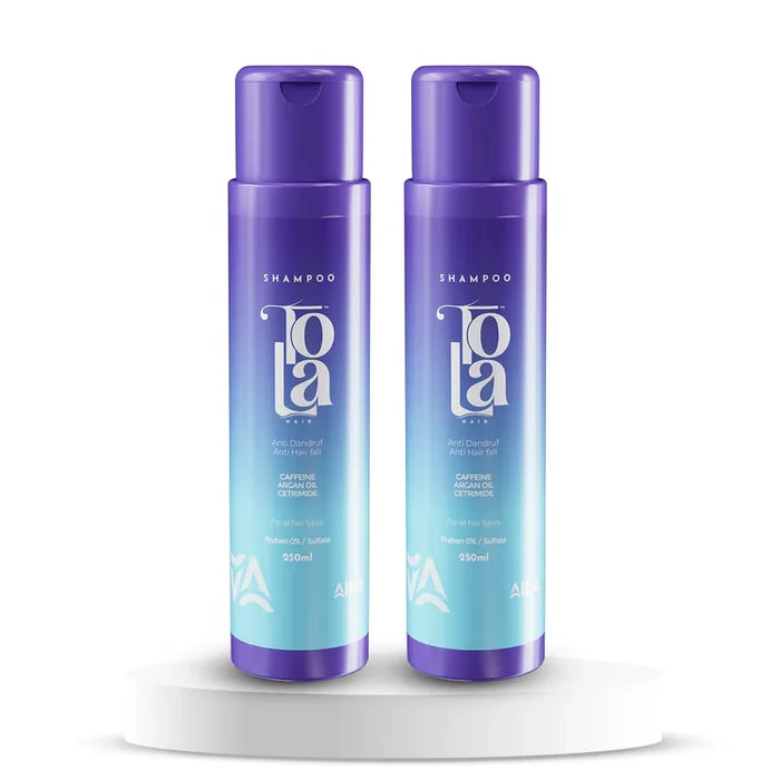 Tola Shampoo Anti-Dandruff & Hair Loss (1+1) Offer