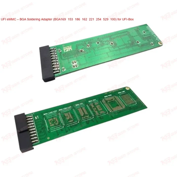 UFI eMMC – BGA Soldering Adapter (BGA169 153 186 162 221 254 529 100) for UFI-Box