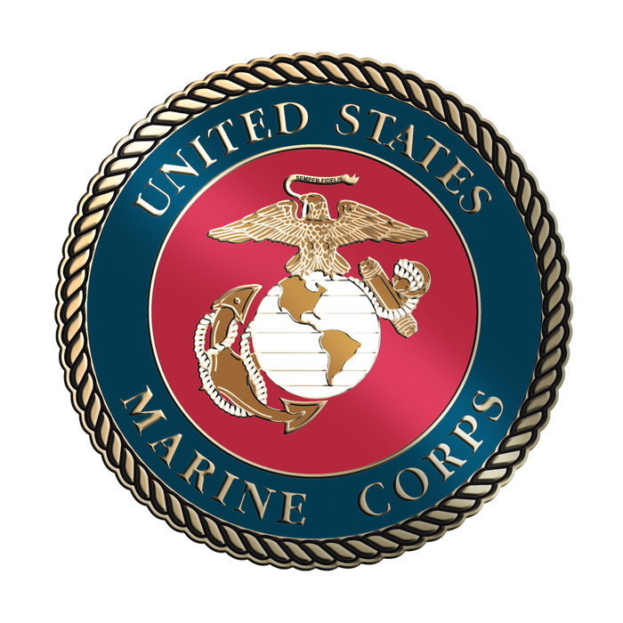 United States Marine Corps Masterpiece Medallion Certificate Frame (Vertical)*