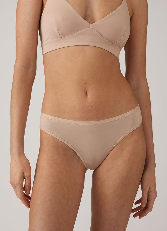 Women's Tencel™ Bikini Brief in Beige
