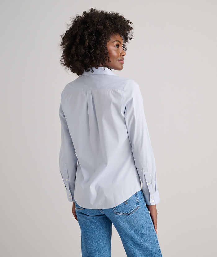 Wrinkle-Free Stretch Cotton Bella Shirt - FINAL SALE