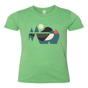 Youth Northmade Co T-Shirt- Loon Calls