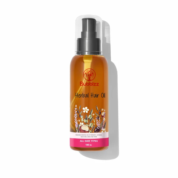 ببلز زيت اعشاب للشعر 100مل - Bubblzz Herbal Hair Oil 100 ml