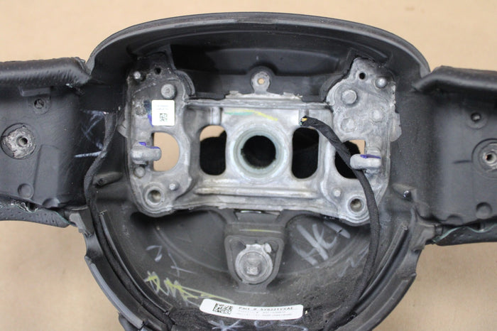 15-23 Dodge Challenger T/A OEM Leather Steering Wheel Assembly Black 5VG221VXAE