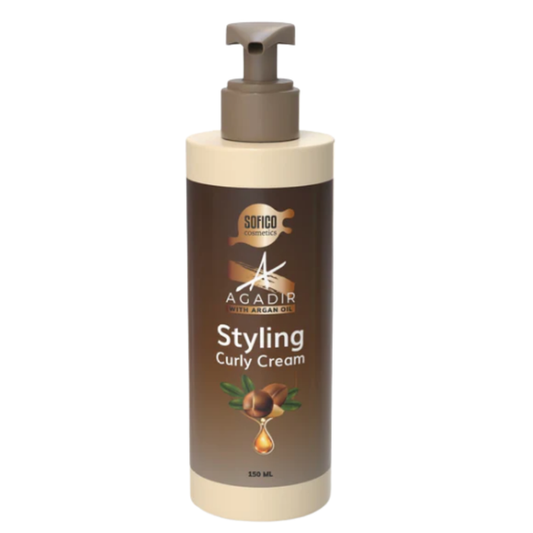 سوفيكو اغادير كريم تصفيف كيرلى 150مل ارجان - Sofico Agadir Argan Oil Hair Styling curly cream 150