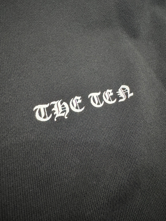 1st Anniversary THE TEN Gothic Logo Zip Hoodie