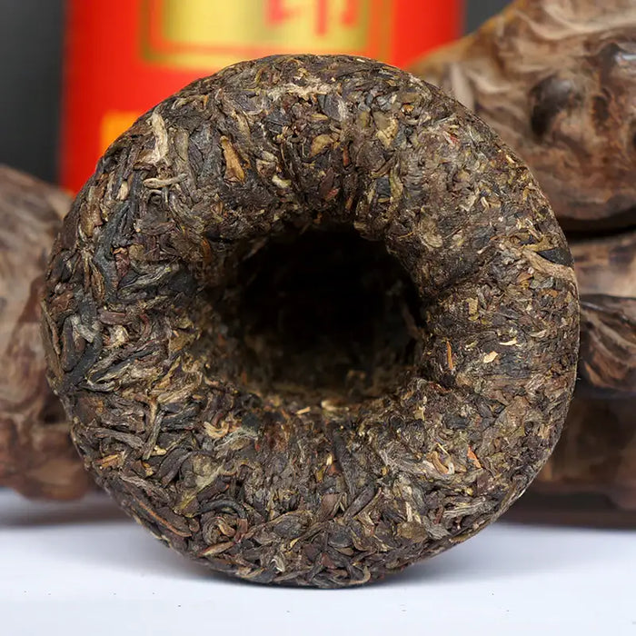 2014 XiaGuan "503 Hong Yin" (Red Mark) Tuo 100g*5pcs Puerh Sheng Cha Raw Tea - King Tea Mall