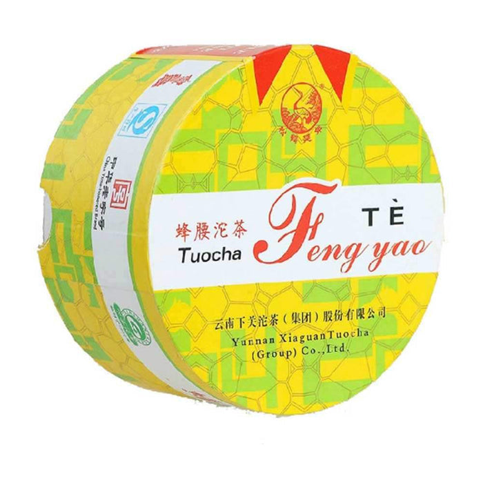 2014 XiaGuan "Feng Yao" (Bee Waist) Tuo 100g Puerh Sheng Cha Raw Tea - King Tea Mall