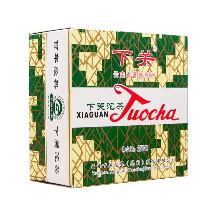 2014 XiaGuan "Xiao Fa" Tuo 250g Puerh Shou Cha Ripe Tea - King Tea Mall