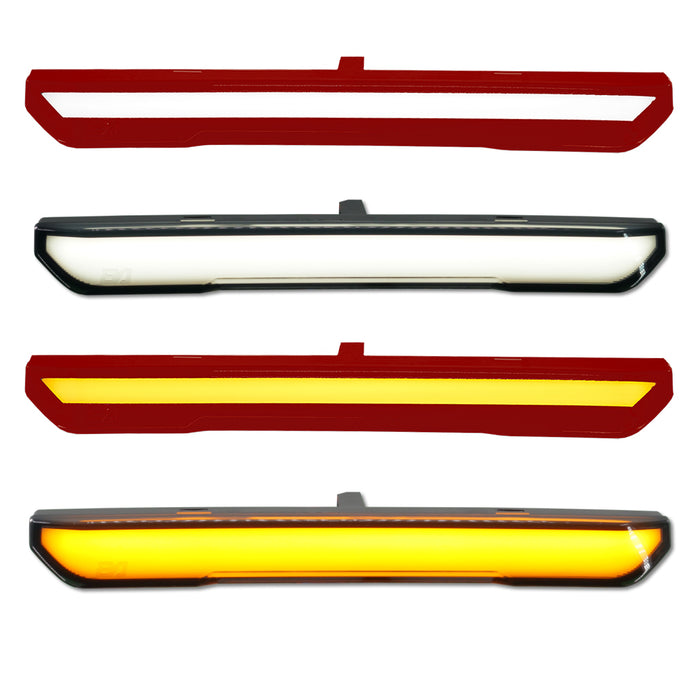 2020-2026 GMC Sierra 2500/3500 Fender Lights - Smoked / Frosted