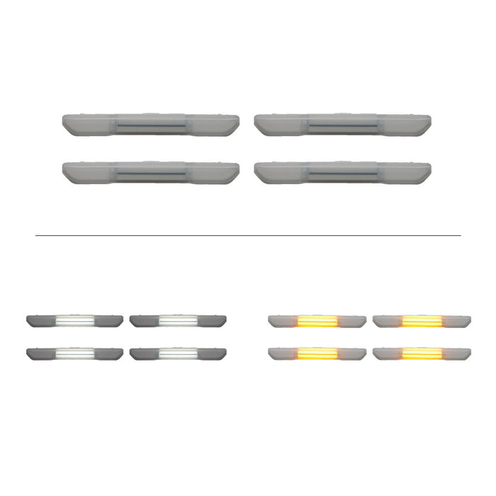 Frosted | Unpainted / OEM Length LED / Sequential Switchback