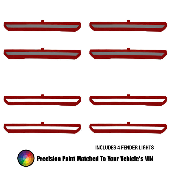 2020-2026 GMC Sierra 2500/3500 Fender Lights - Smoked / Frosted