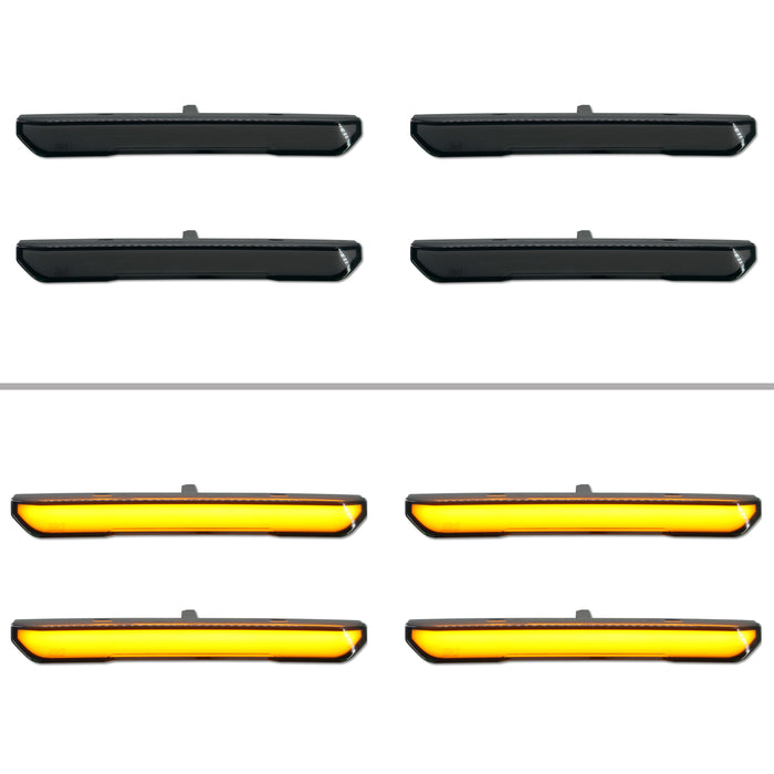 2020-2026 GMC Sierra 2500/3500 Fender Lights - Smoked / Frosted