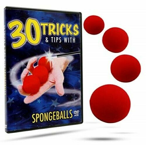 30 Tricks and Tips With Sponge Balls - 30 Tricks & Tips Combo - Includes DVD!