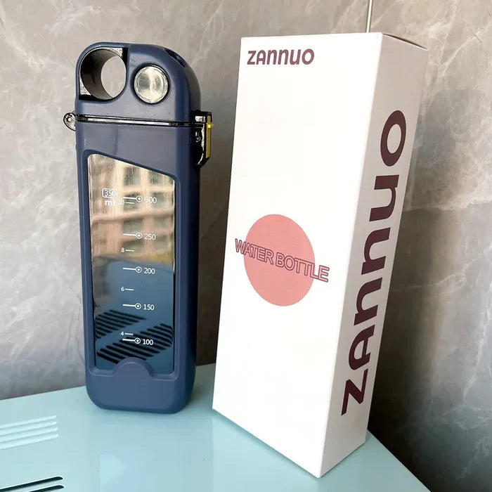 350ml Water Bottle With Pop Up Straw & Lock