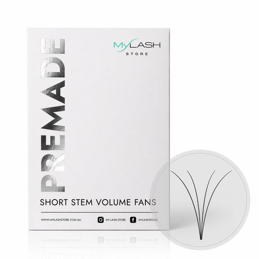 4D Short Stem Premade Volume Fans