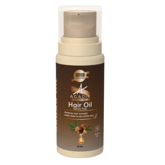سوفيكو اغادير زيت شعر 50مل ارجان - Sofico Agadir Argan Oil Hair oil 50 ml