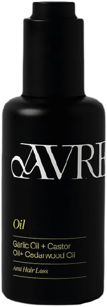 افريل زيت شعر 50مل بزيت الثوم وخروع - Avrelle Hair Oil 50 ml with Garlic & Castor Oils