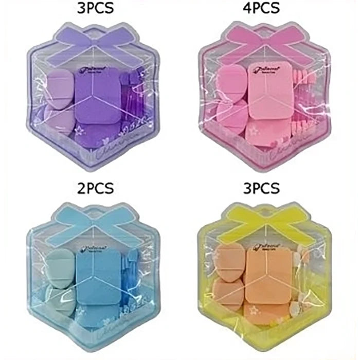 8pc Makeup Sponge and Applicator Set – Professional Cosmetic Blending Tools (BFB-1101)