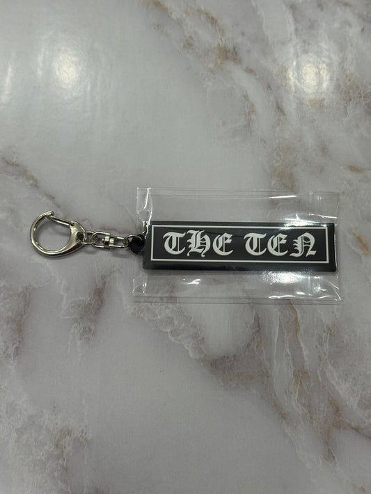 1st Anniversary THE TEN Gothic Logo Key Holder