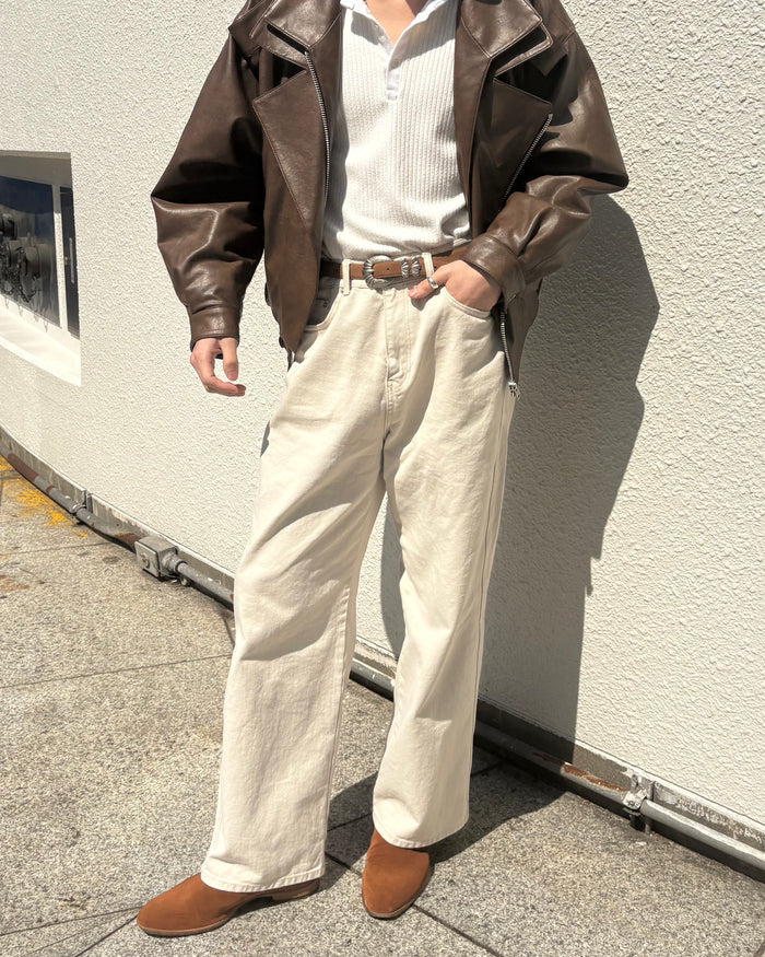 Cation-Dyed Pants