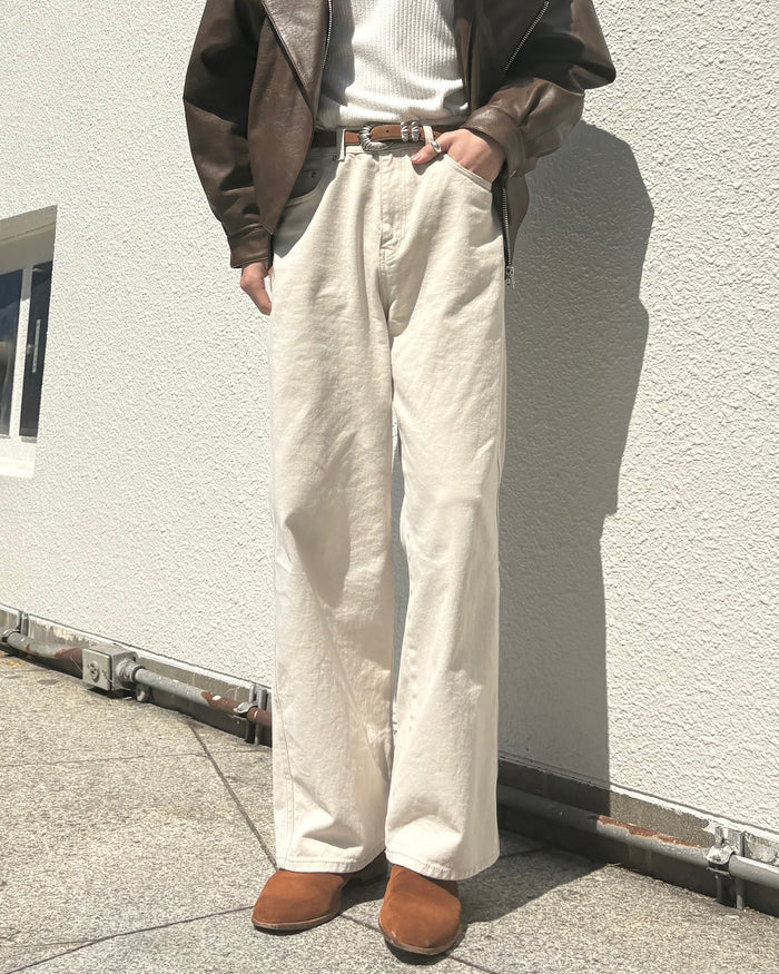 Cation-Dyed Pants