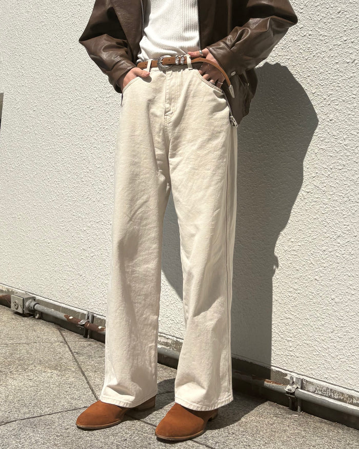 Cation-Dyed Pants