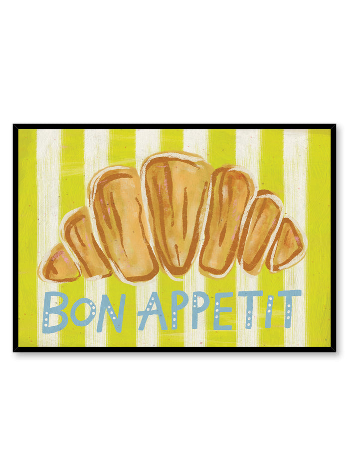 A Painter's Croissant, Poster