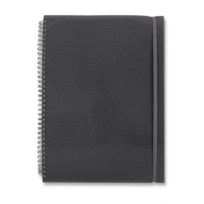 A4 Twin Wire Note Book Grey 327714-A4-TWIN-WIRE-NOTE-BOOK-GREY