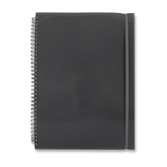 A4 Twin Wire Note Book Grey 327714-A4-TWIN-WIRE-NOTE-BOOK-GREY