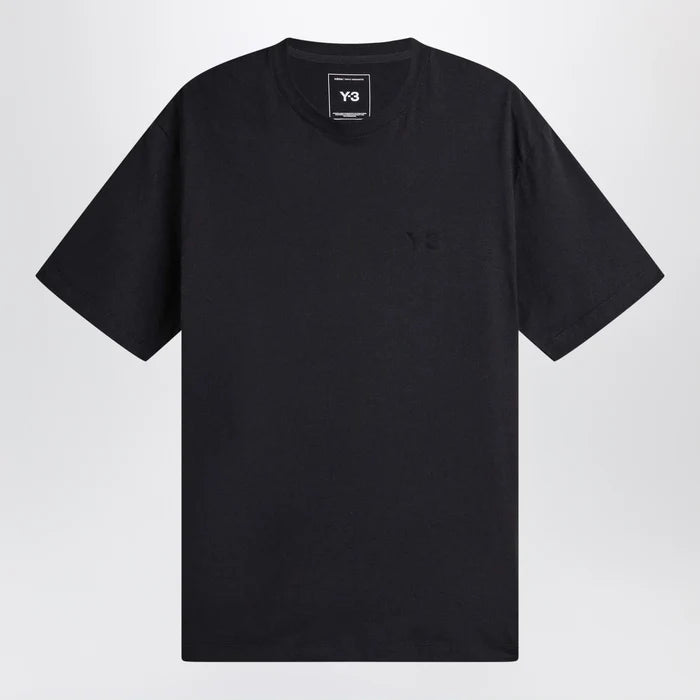 adidas Y-3 - Black T-shirt with logo Brand T-Shirt S