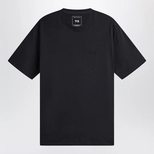 adidas Y-3 - Black T-shirt with logo Brand T-Shirt S