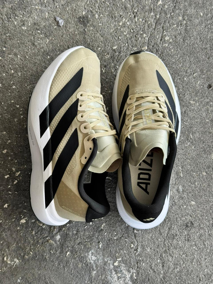 ADIZERO BEIGE NEGRO