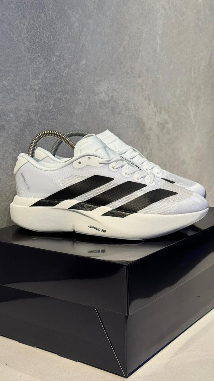 ADIDAS ADIZERO BLANCO NEGRO