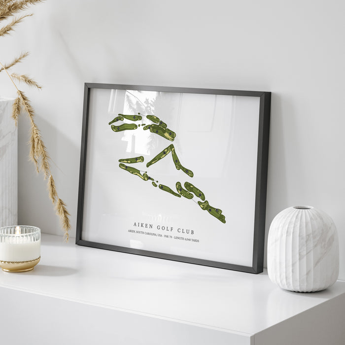 Aiken Golf Club | Golf Course Map | On+Table
