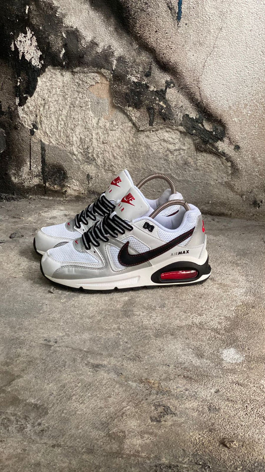 NIKE AIR MAX LTD BLANCO GRIS CHULO NEGRO