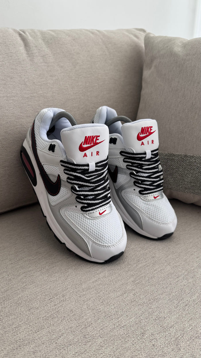 NIKE AIR MAX LTD BLANCO GRIS CHULO NEGRO