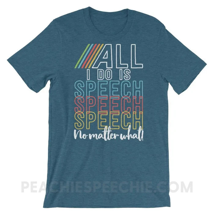 Heather Deep Teal / S