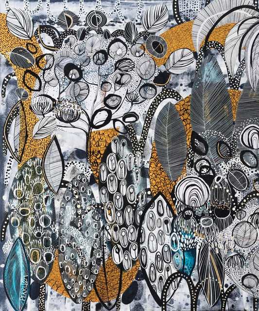 All Saints Garden I | Lisa Perruzza