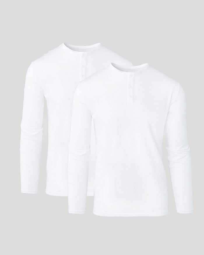 White long-sleeve top on a light gray background