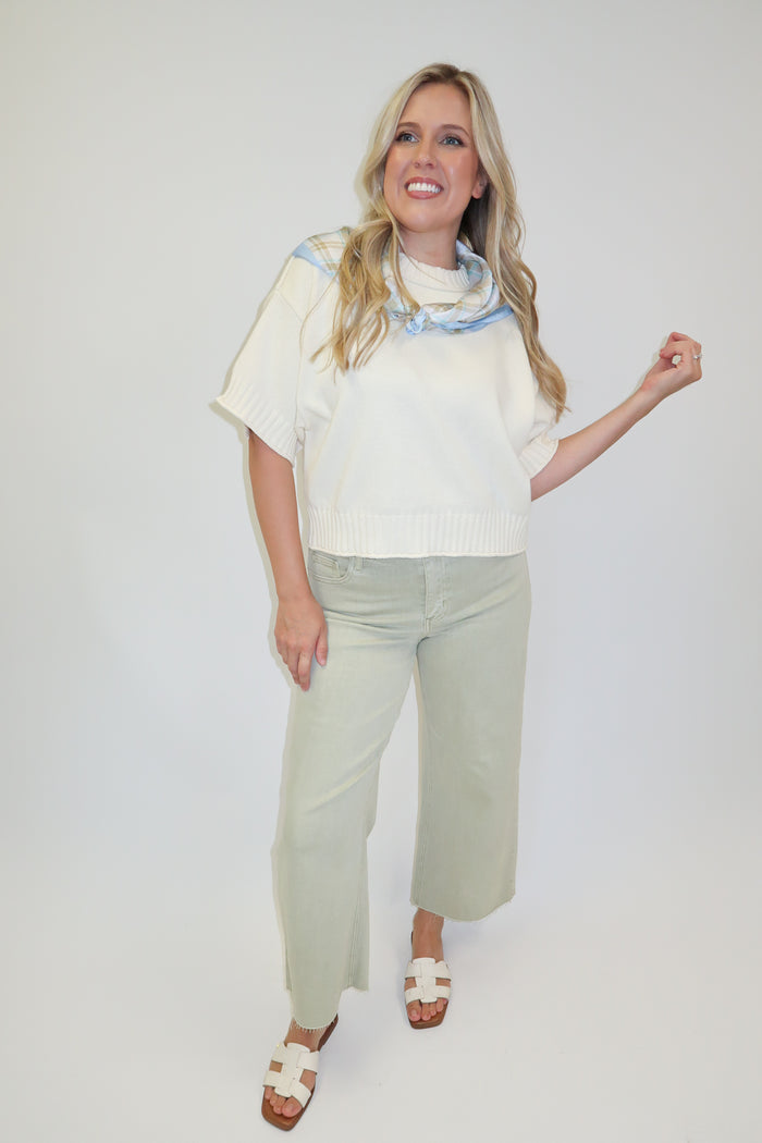 Always In Style Ribbed Knit Sweater - The Pink Tulip Clothing