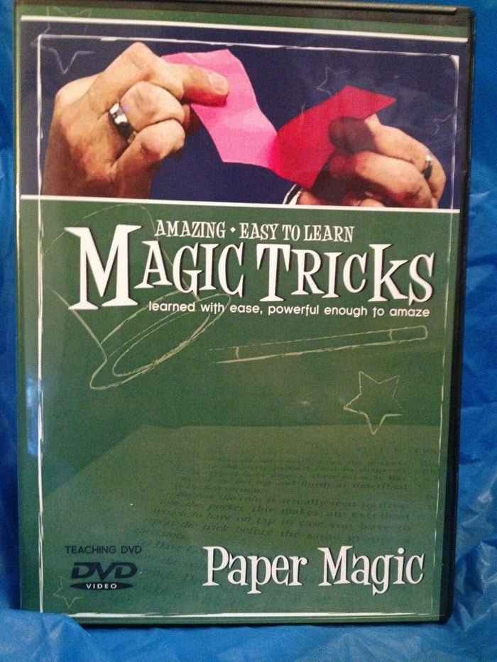 Amazing Easy to Learn Magic Tricks:  Paper Magic - Learn Paper Magic Tricks