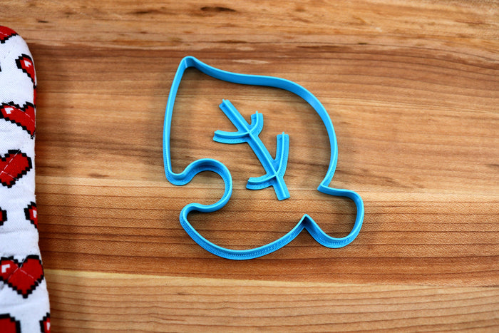 Animal Crossing Item Leaf STAMP Cookie Cutter - New Horizons