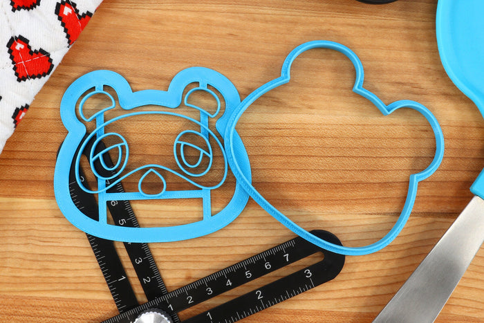 Animal Crossing Tom Nook STAMP Cookie Cutter - New Horizons