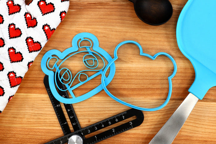 Animal Crossing Tom Nook STAMP Cookie Cutter - New Horizons