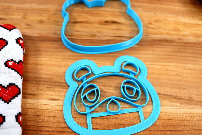 Animal Crossing Tom Nook STAMP Cookie Cutter - New Horizons